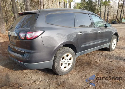 2014 Chevrolet Traverse Ls из США, поврежденный, VIN 1GNKRFKDXEJ346549